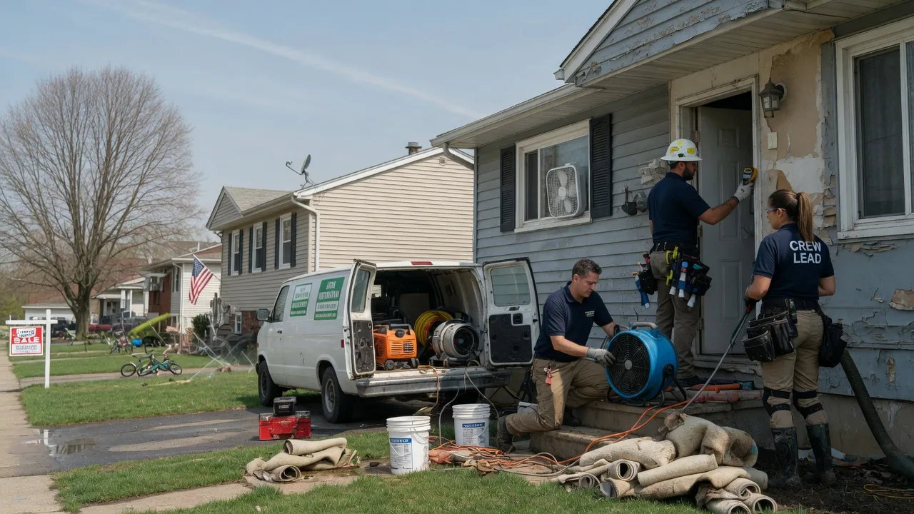 Flood Cleanup in Versailles, IL near me