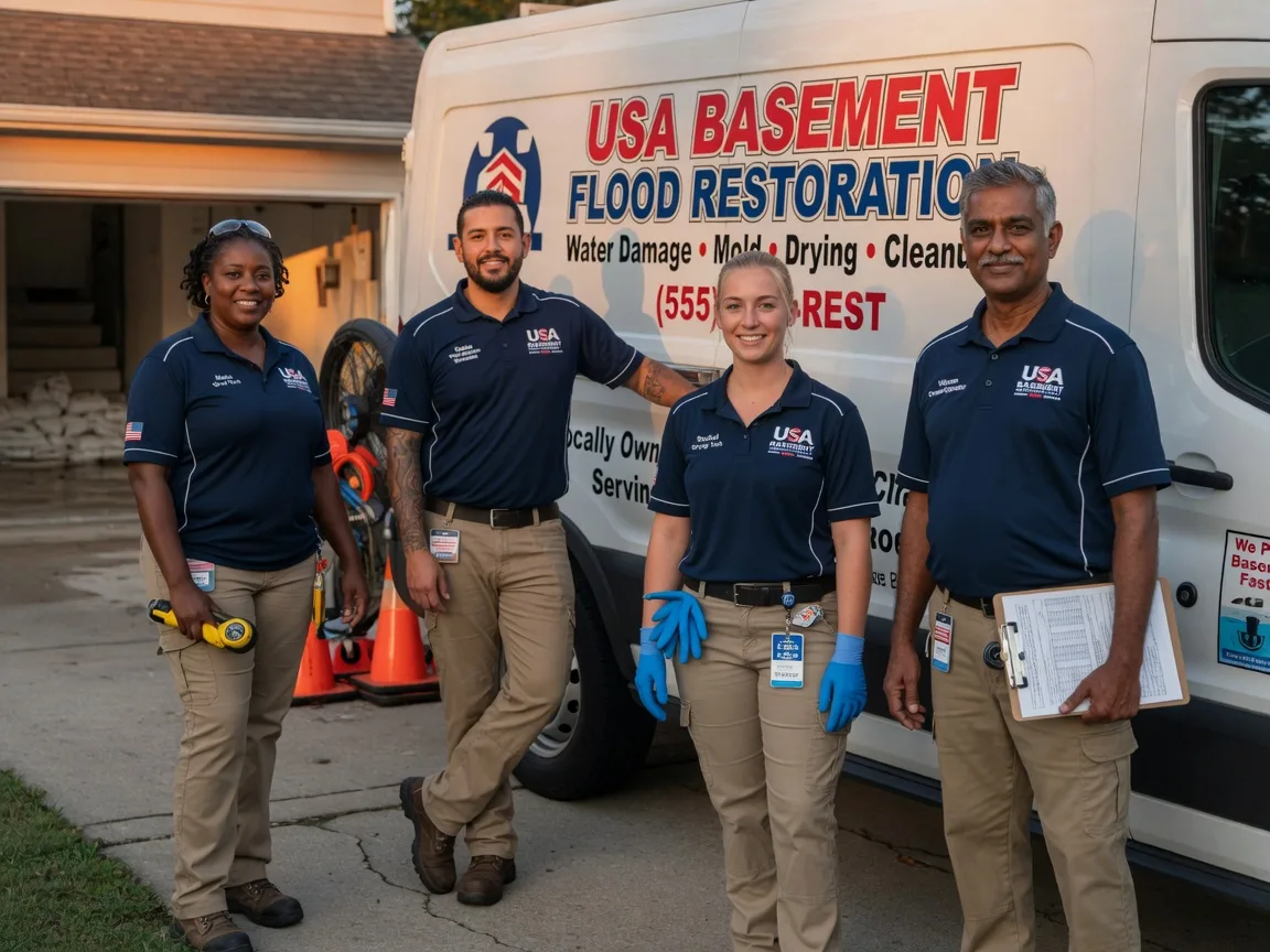 Basement Flood Cleanup company in Versailles, IL
